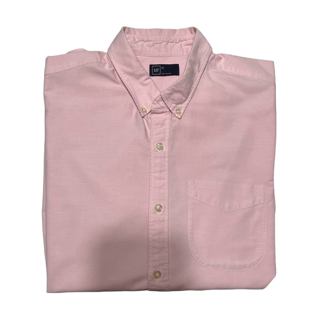 GAP (EUC) Men’s cotton short sleeve button down shirt, Size XL - Picture 3 of 6